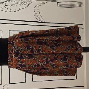 Lula Roe Flowered Skirt